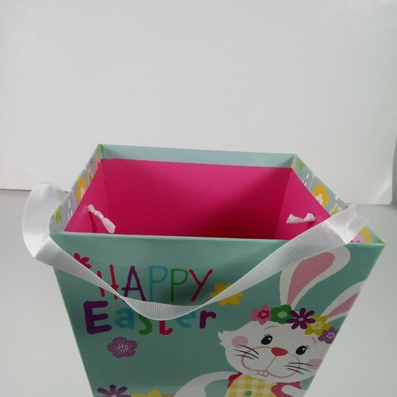 Easter Basket Bunny Rabbit Cardboard - Picture 4 of 13